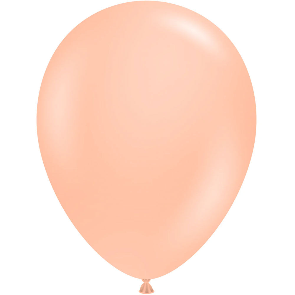 11" Helium Balloon - Peach
